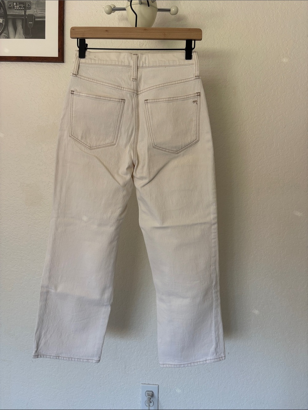 Madewell slim wide leg jeans - Picture 3 of 4